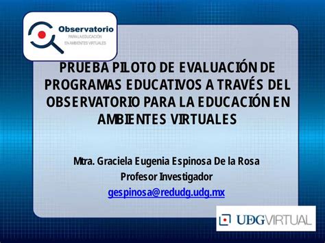 PRIMERA CONVOCATORIA PILOTO DE EVALUACIÓN DE .